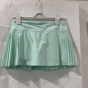Lululemon Mint Green Tennis Skirt